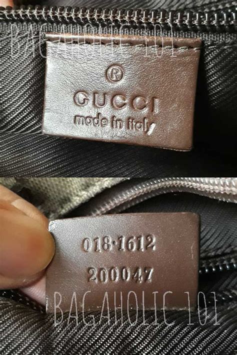 how to tell if gucci purse is real|authentic gucci.